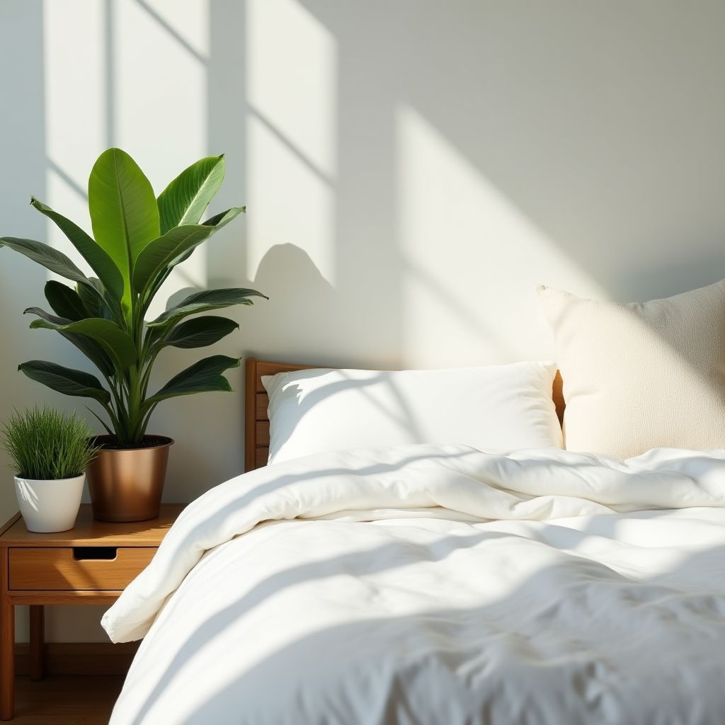 Bedroom with Plants